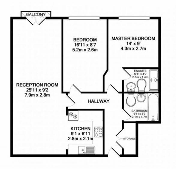 Apartment Elegant, Spacious 2bed In Crystal Palace,